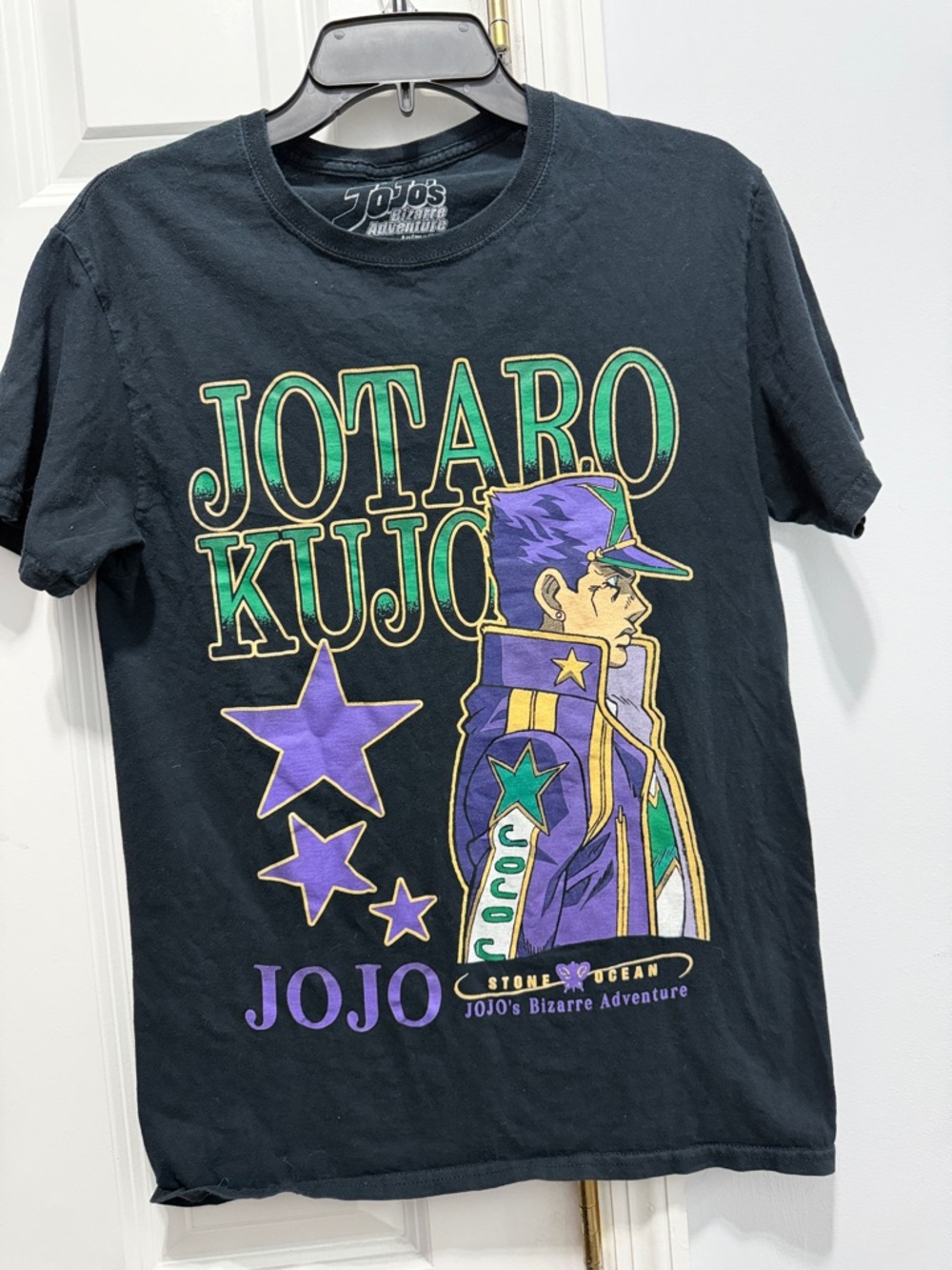 JoJo's Bizarre Adventure Black Graphic Tee size small